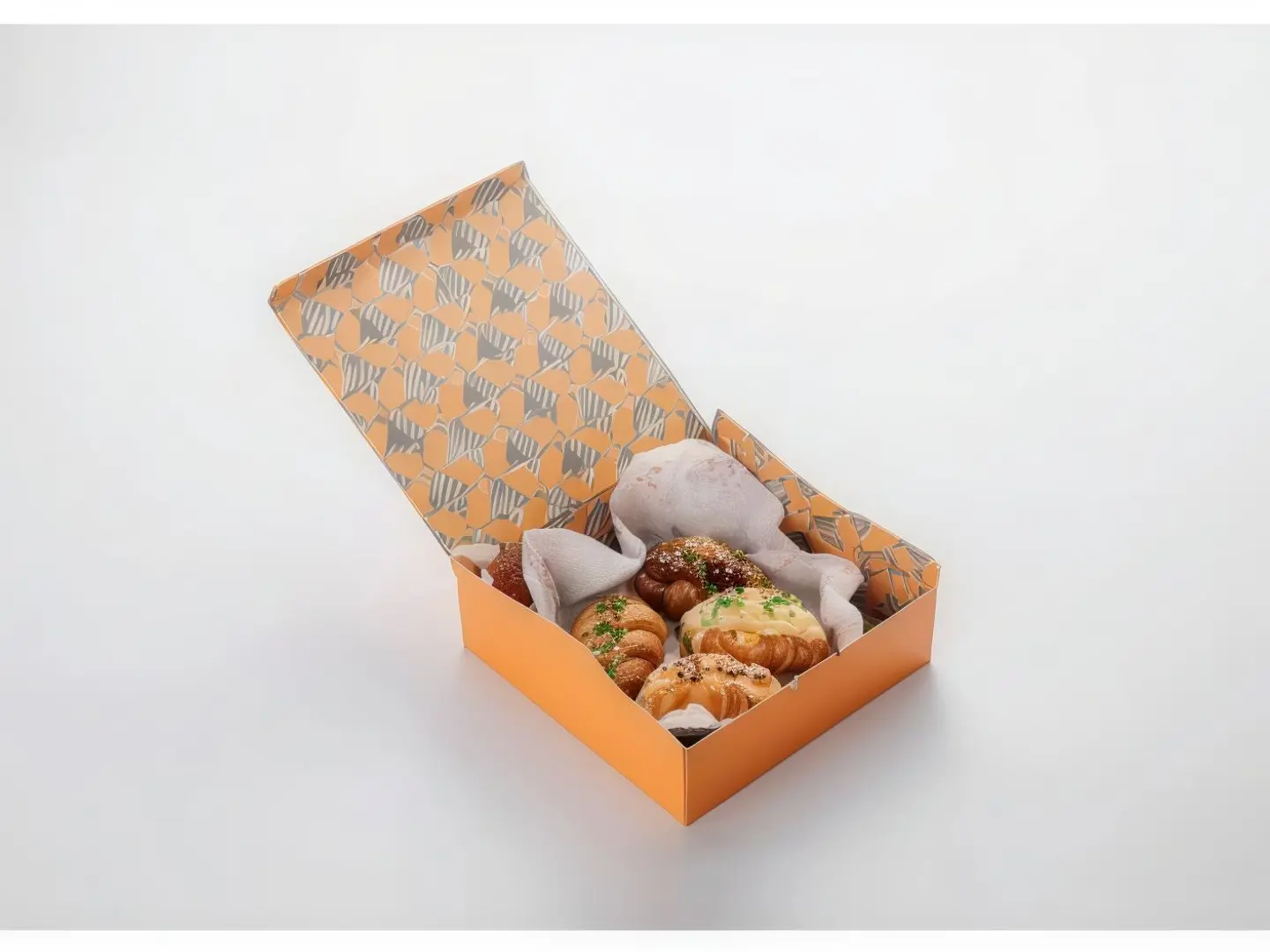 Mini Mixed Croissant Box 4 Pieces