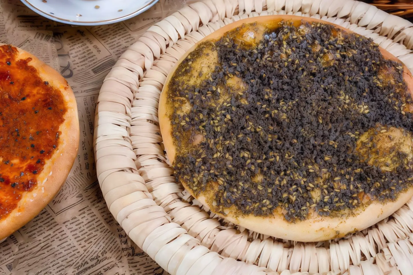 زعتر بالمحمرة