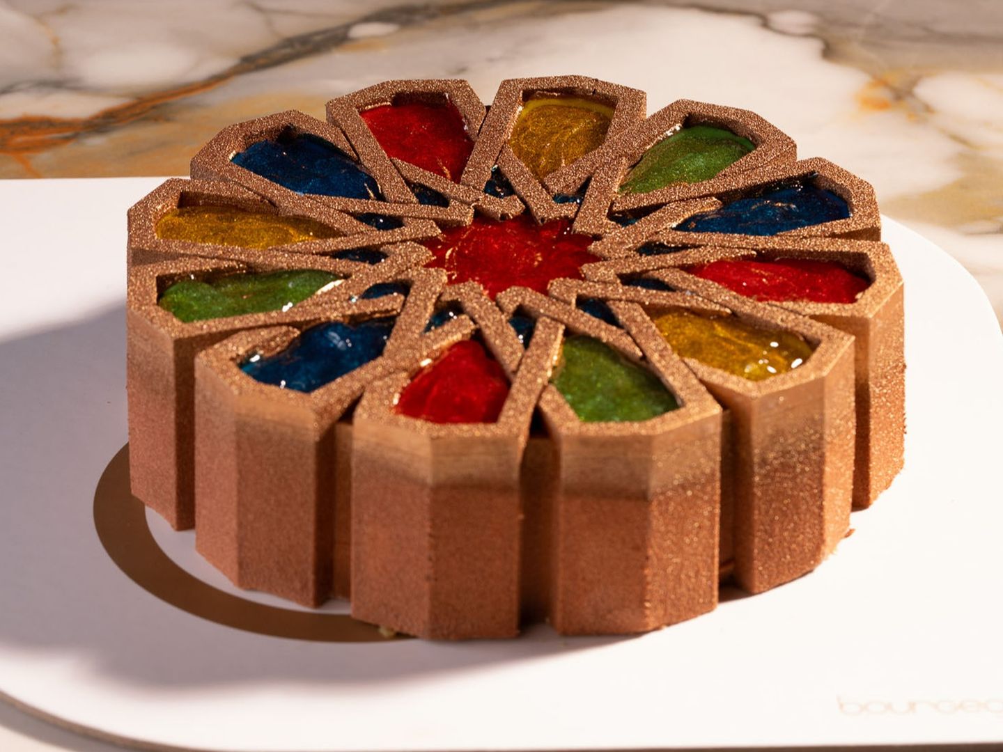 Pistachio Kunafa Cake Medium Size