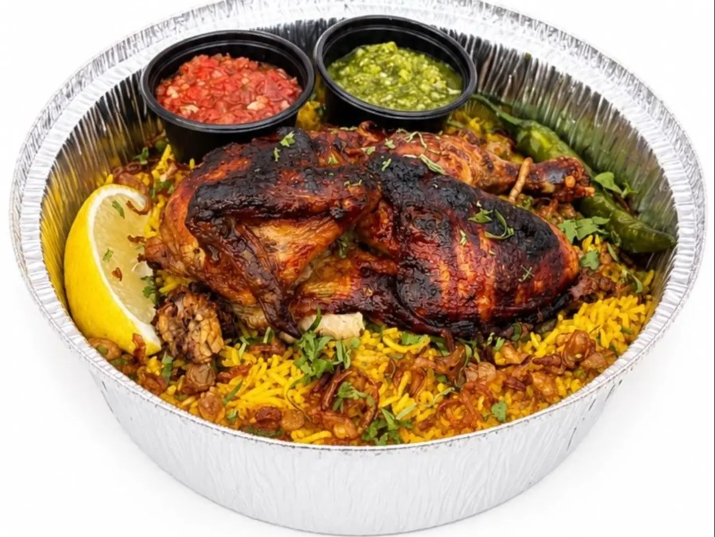 وجبه نص جاجه شوايه ( عرض خاص )