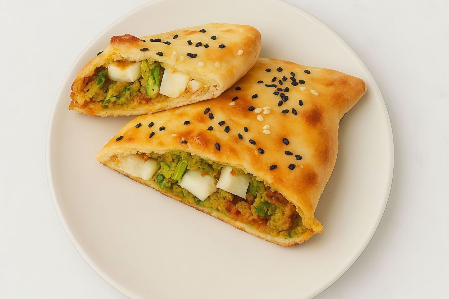 Mexican Falafel Pie