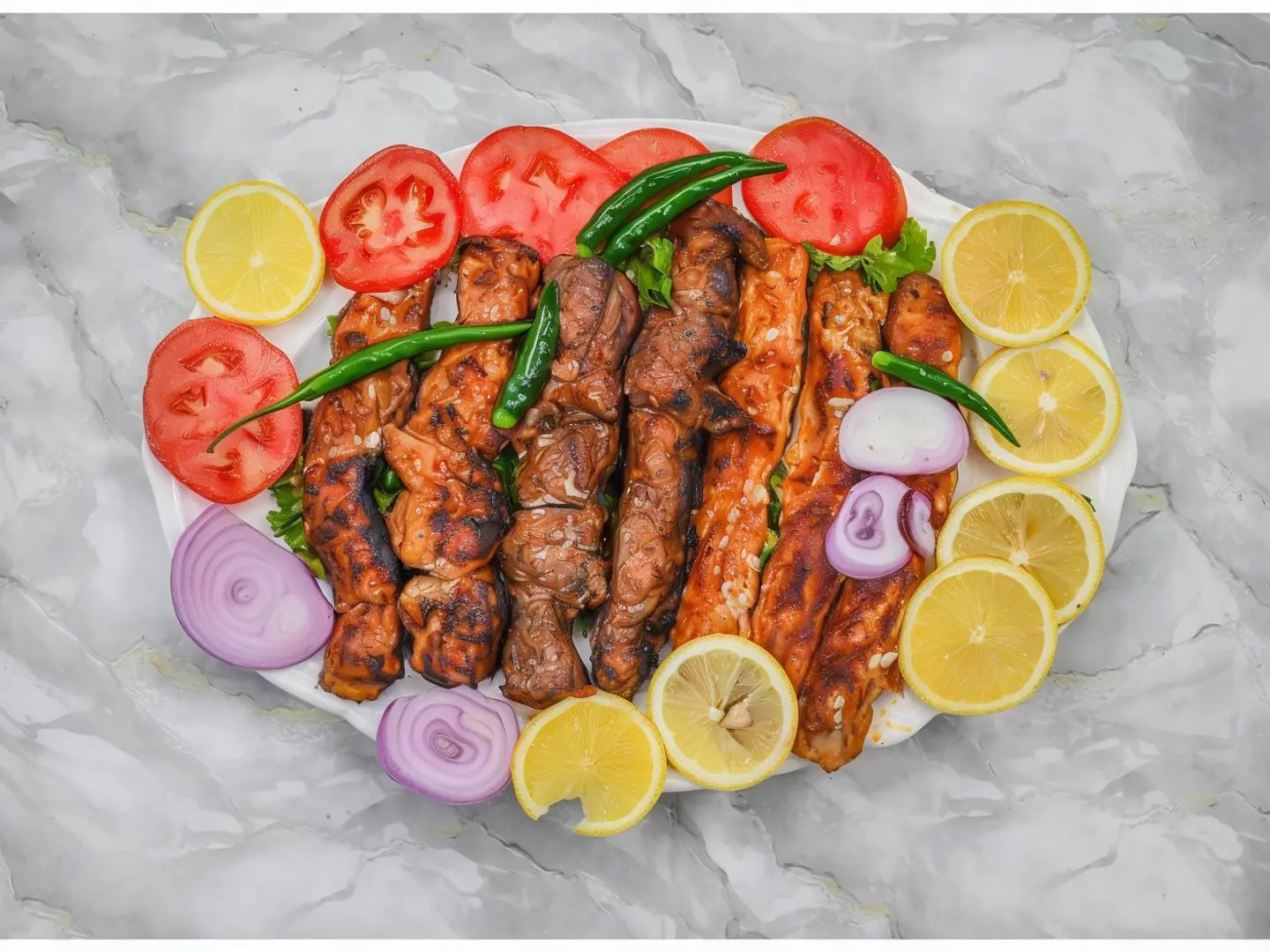 1 Kg Mixed Grills Without Rice