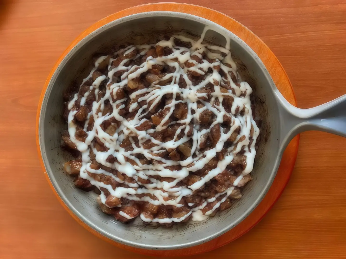 Lamb Meat With Cheese Dish