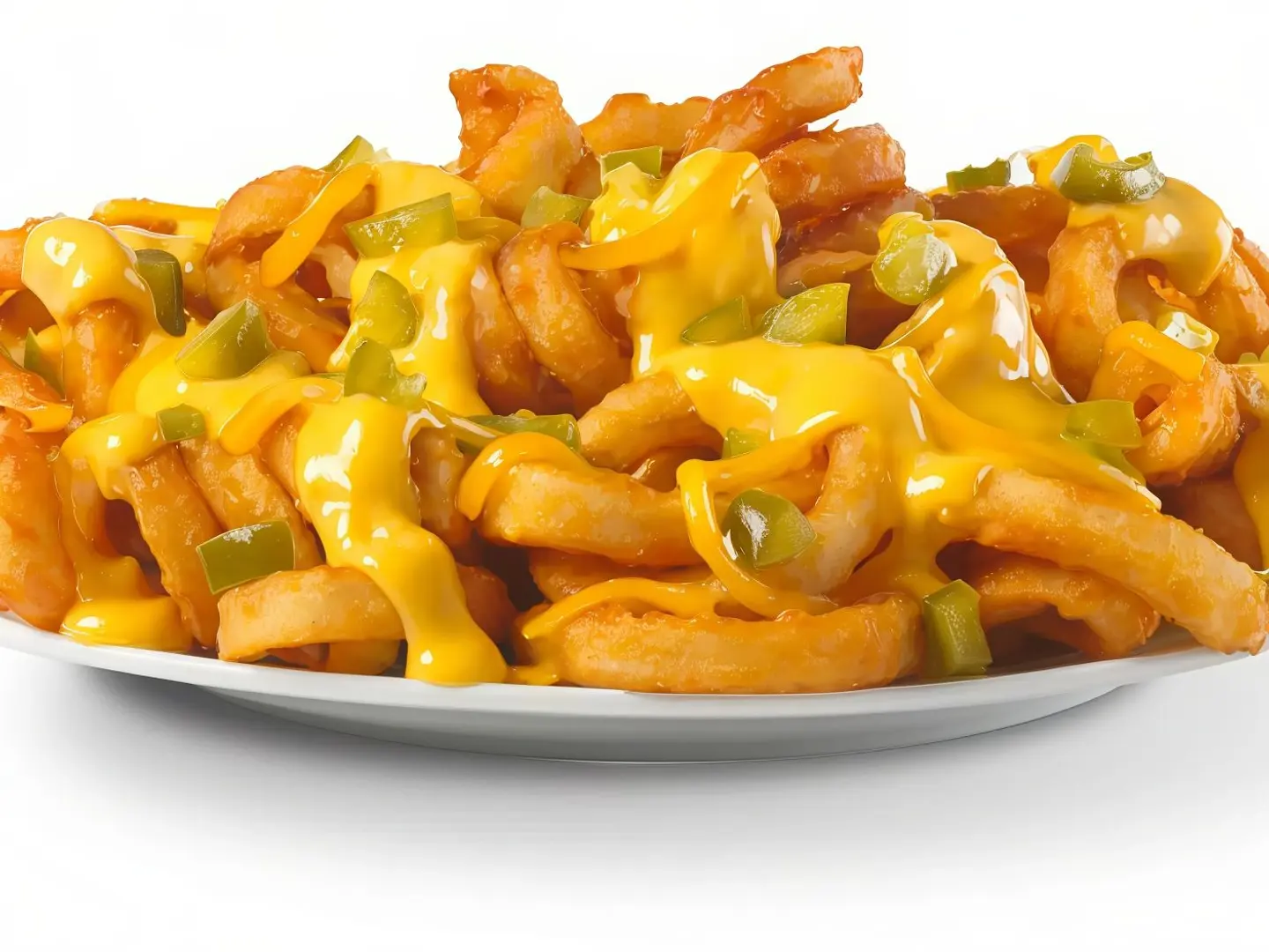 Loaded Jalapeno Curly Fries