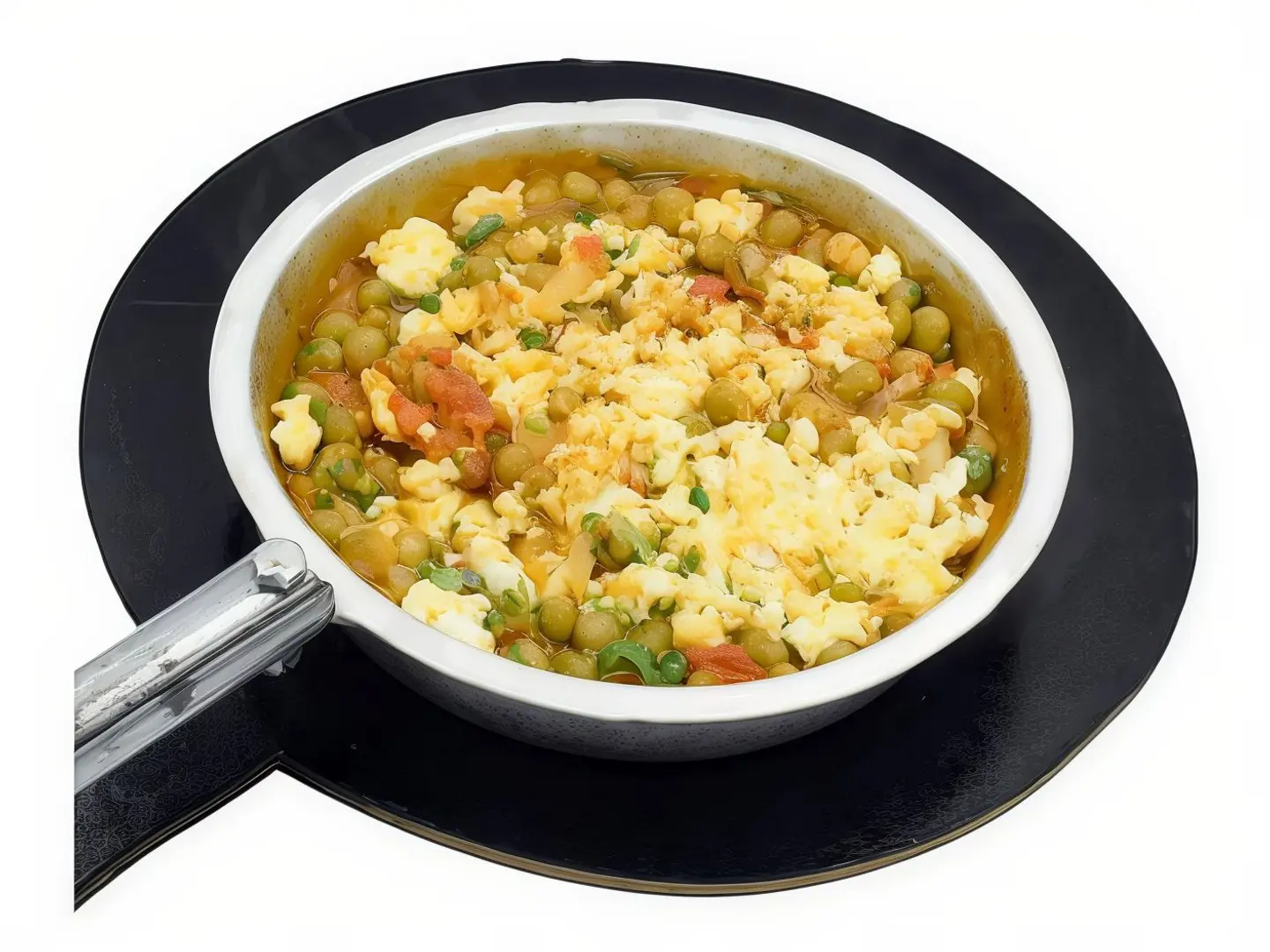 Peas With Eggs