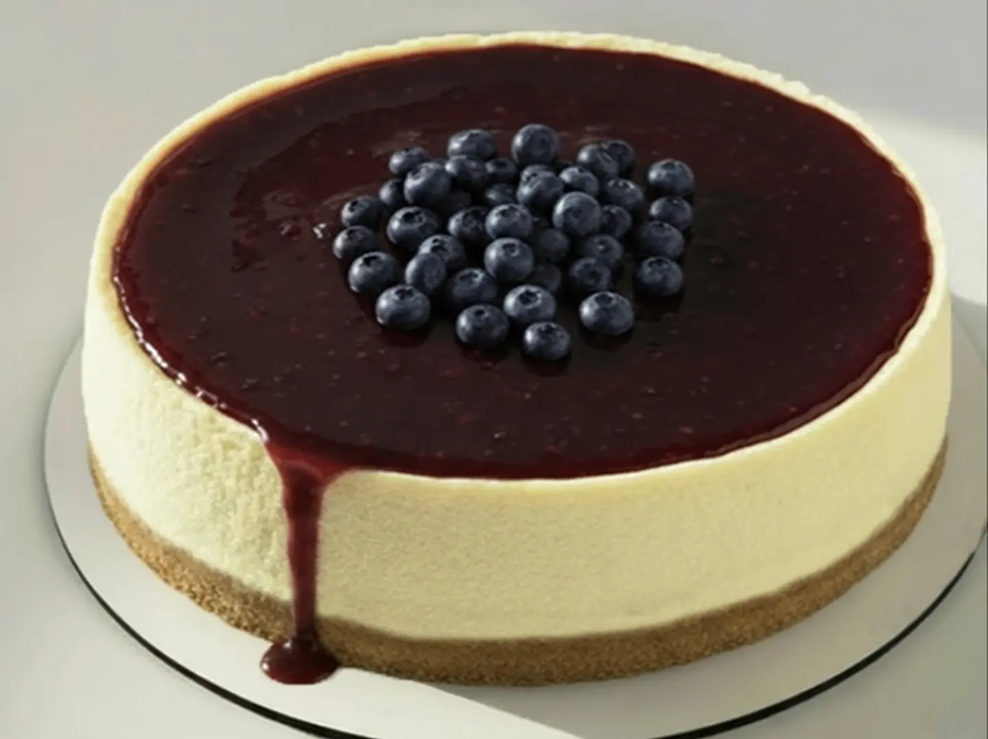 قالب كبير تشيزكيك التوت