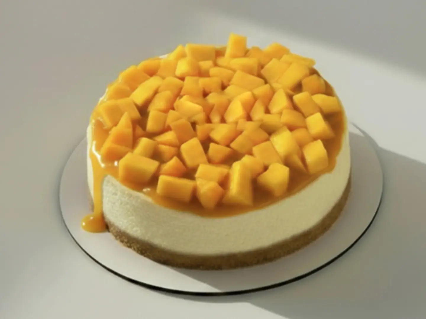 قالب كبير تشيزكيك المانجا