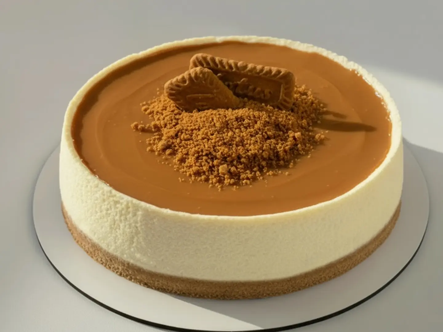 قالب كبير تشيزكيك اللوتس