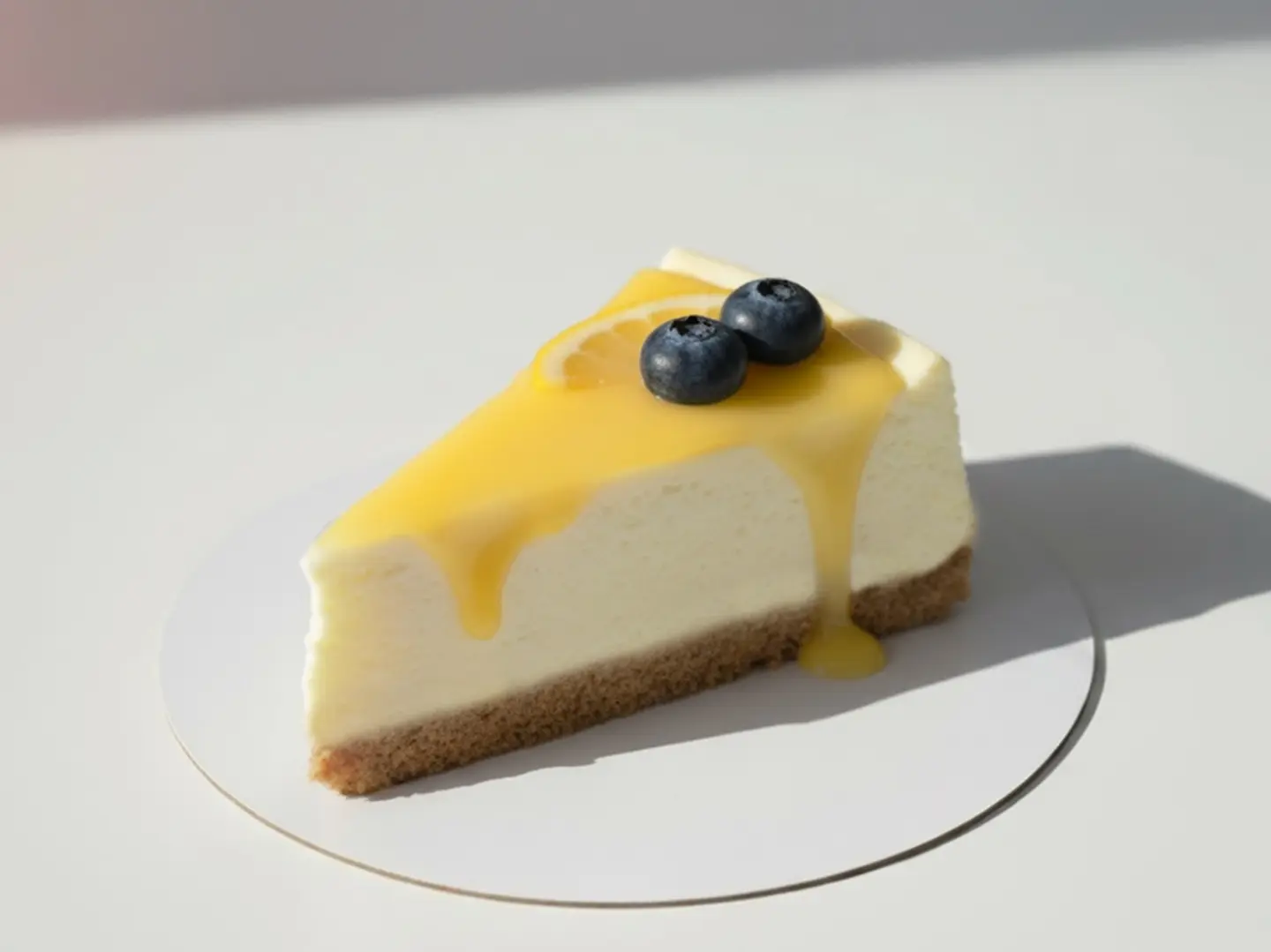 تشيزكيك الليمون