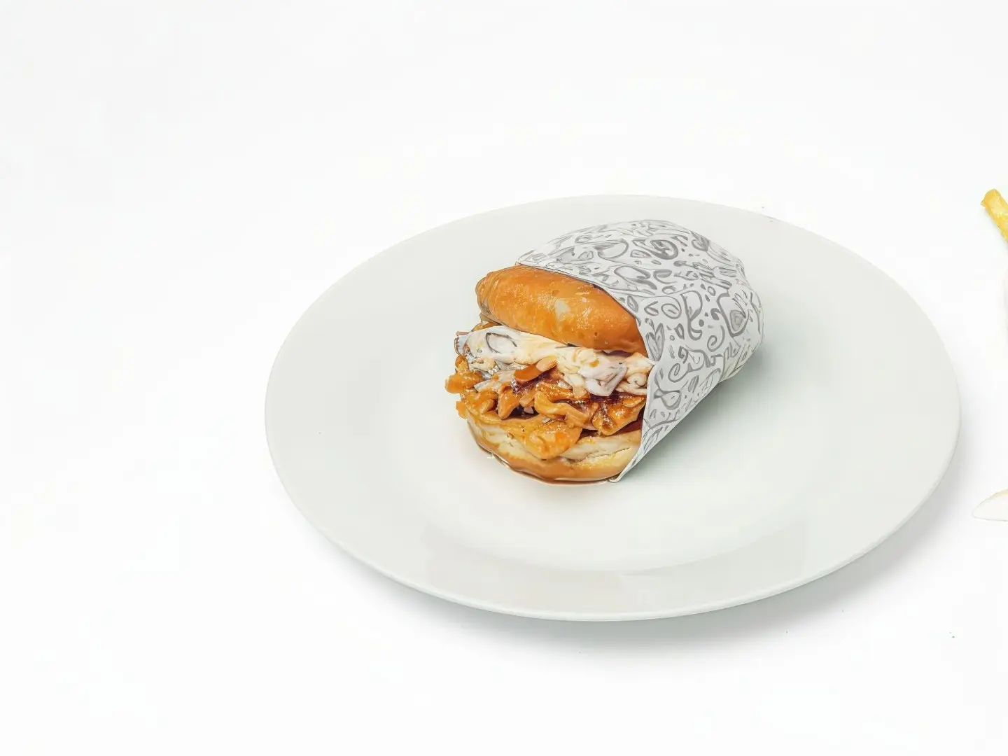 تشكن بافلو حار