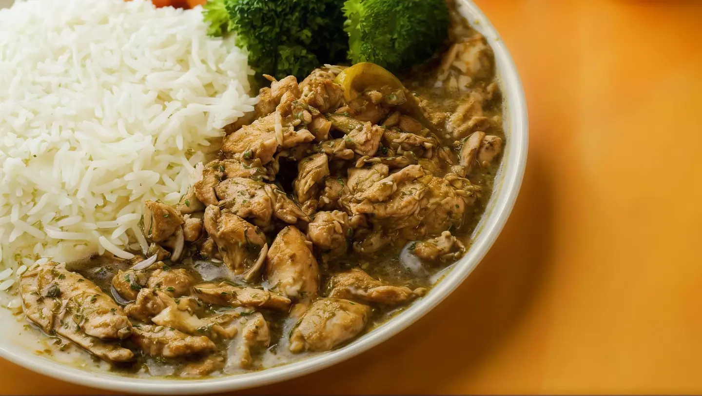 Chicken With Mulukhiyah