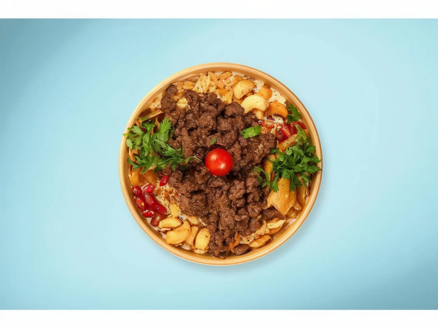 Hummus Fattah Meat