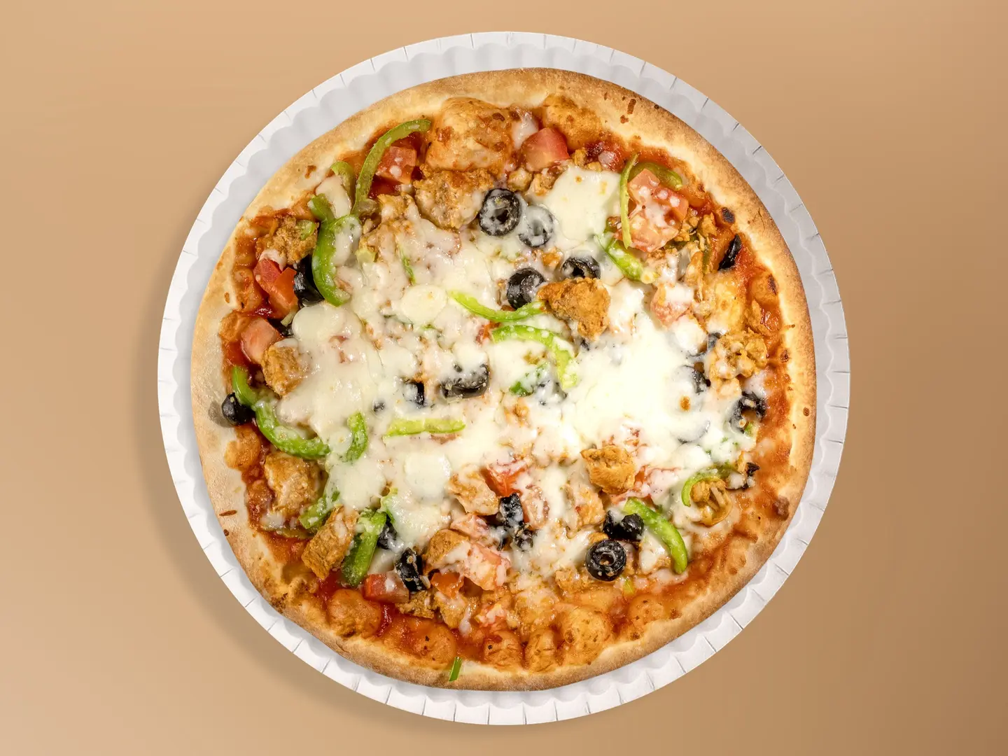 بيتزا دجاج صغير