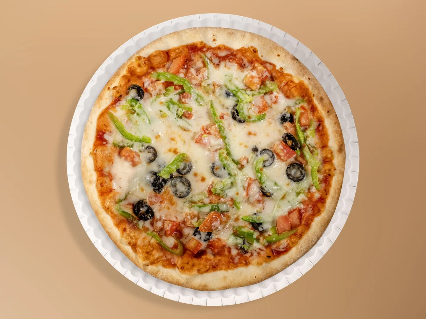 بيتزا خضار صغير