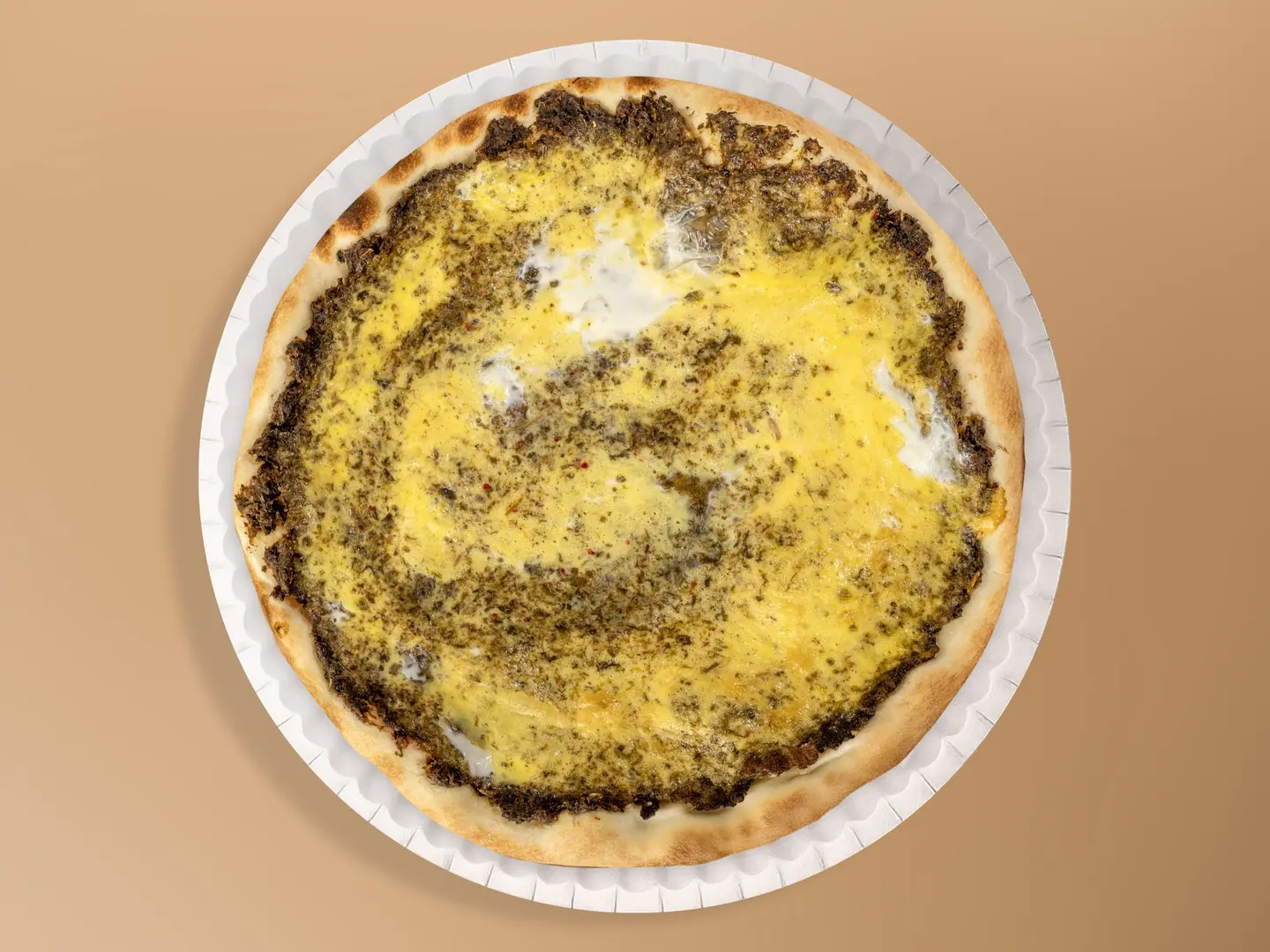 فطيرة فرن - سبانخ بالبيض