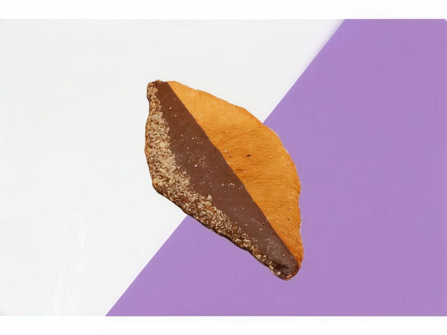 Chocolate Flat Croissant