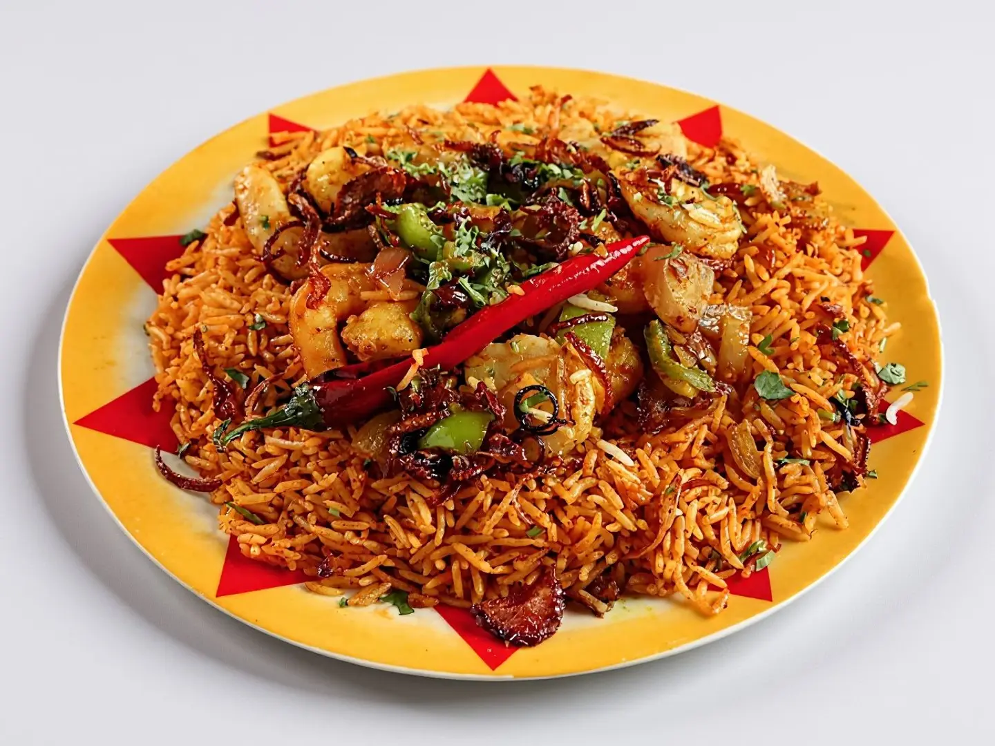 Shrimp Kabsa For One Person