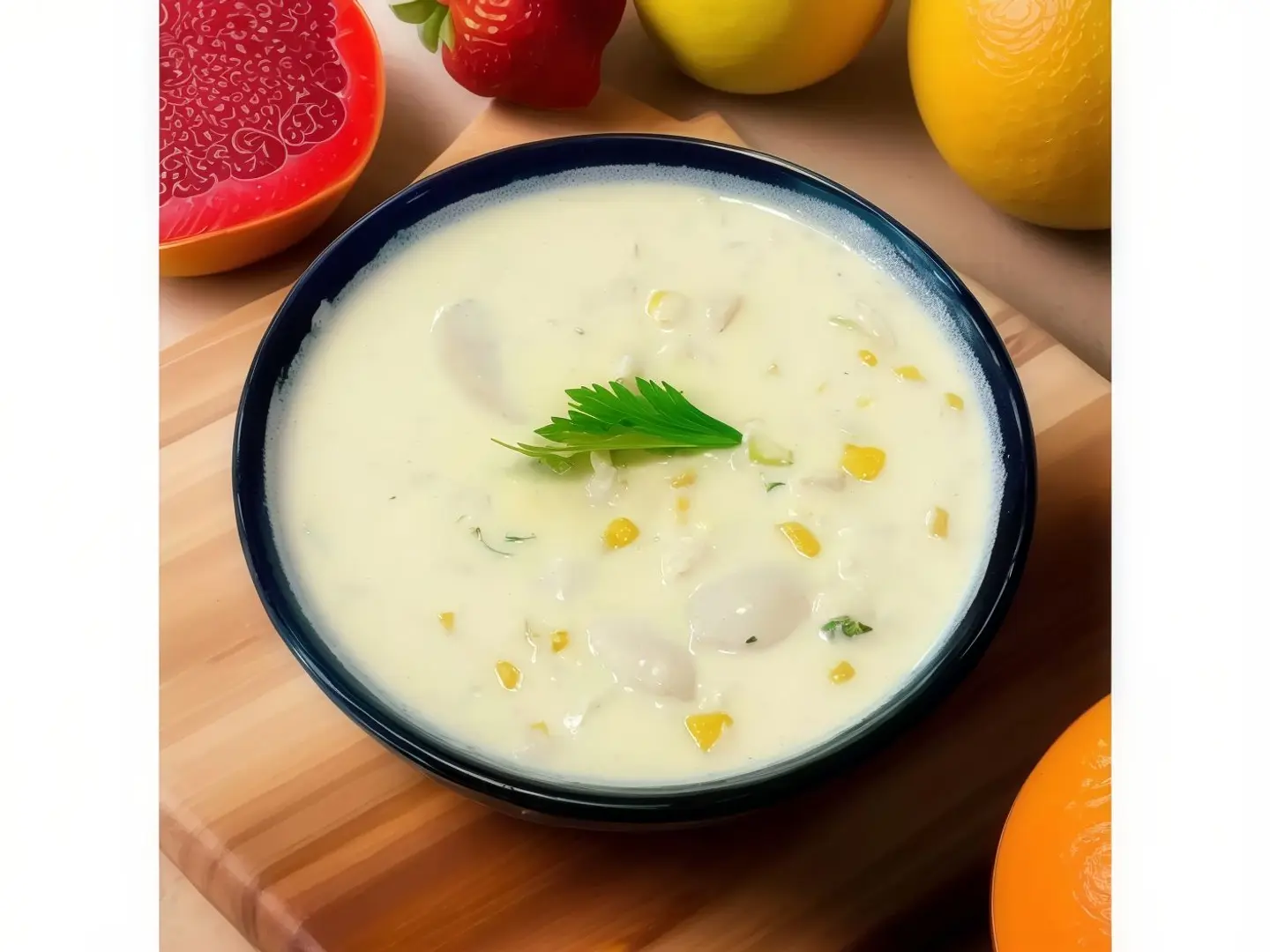 شوربة كريمة الفطر