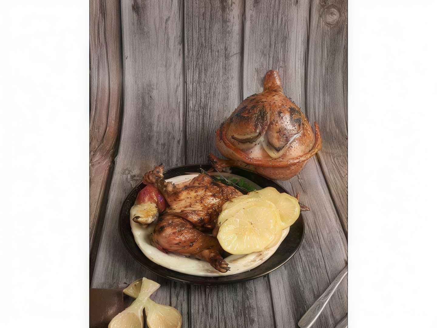 Chicken On Charcoal