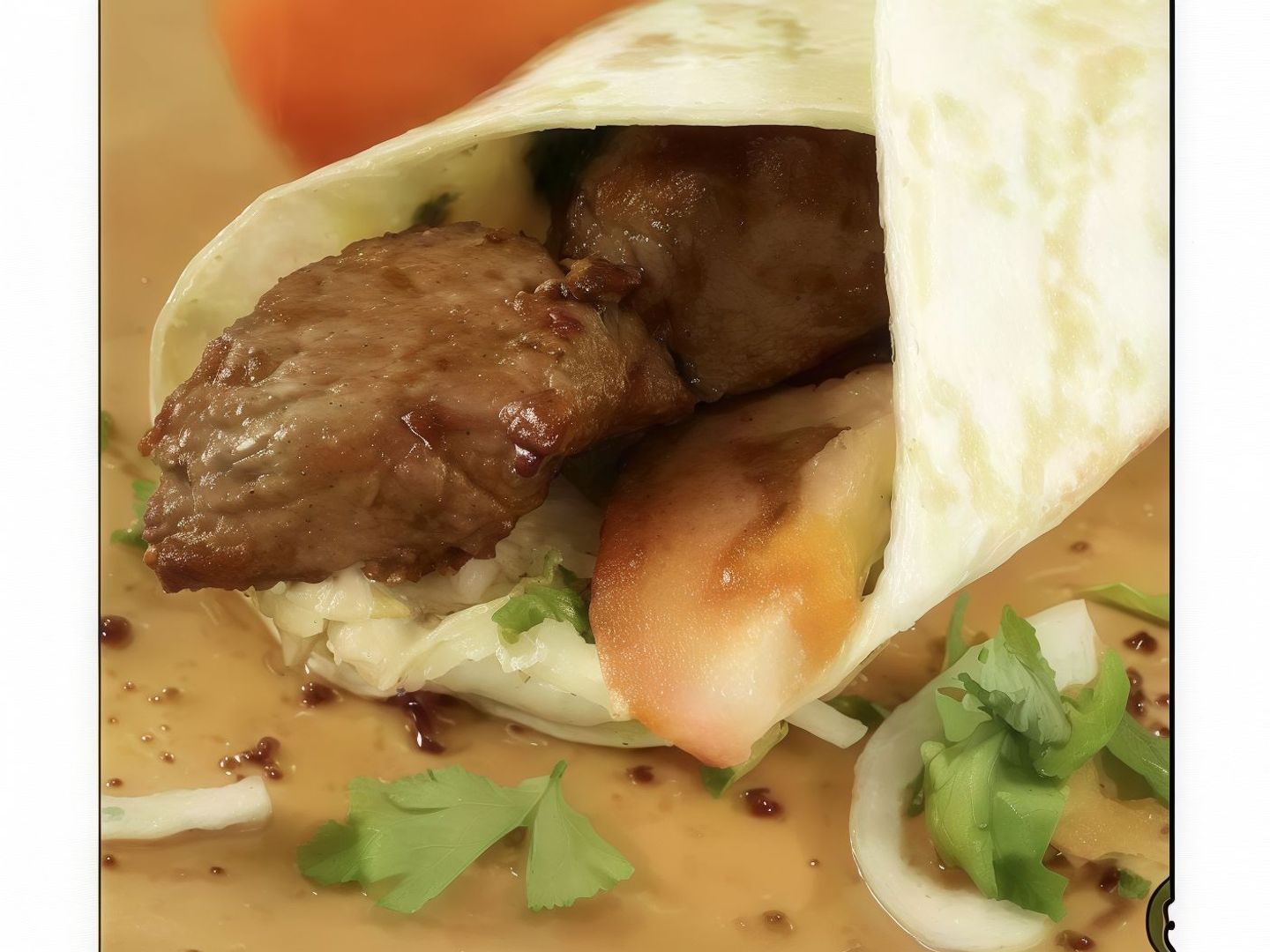 Meat Awsal Sandwich