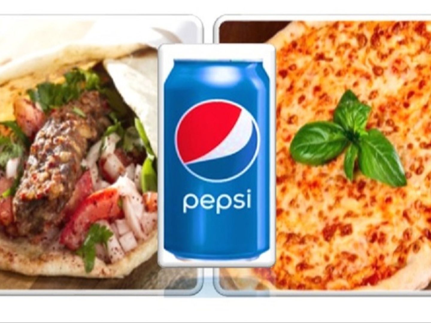 Combo Margarita & Kebab Sandwich