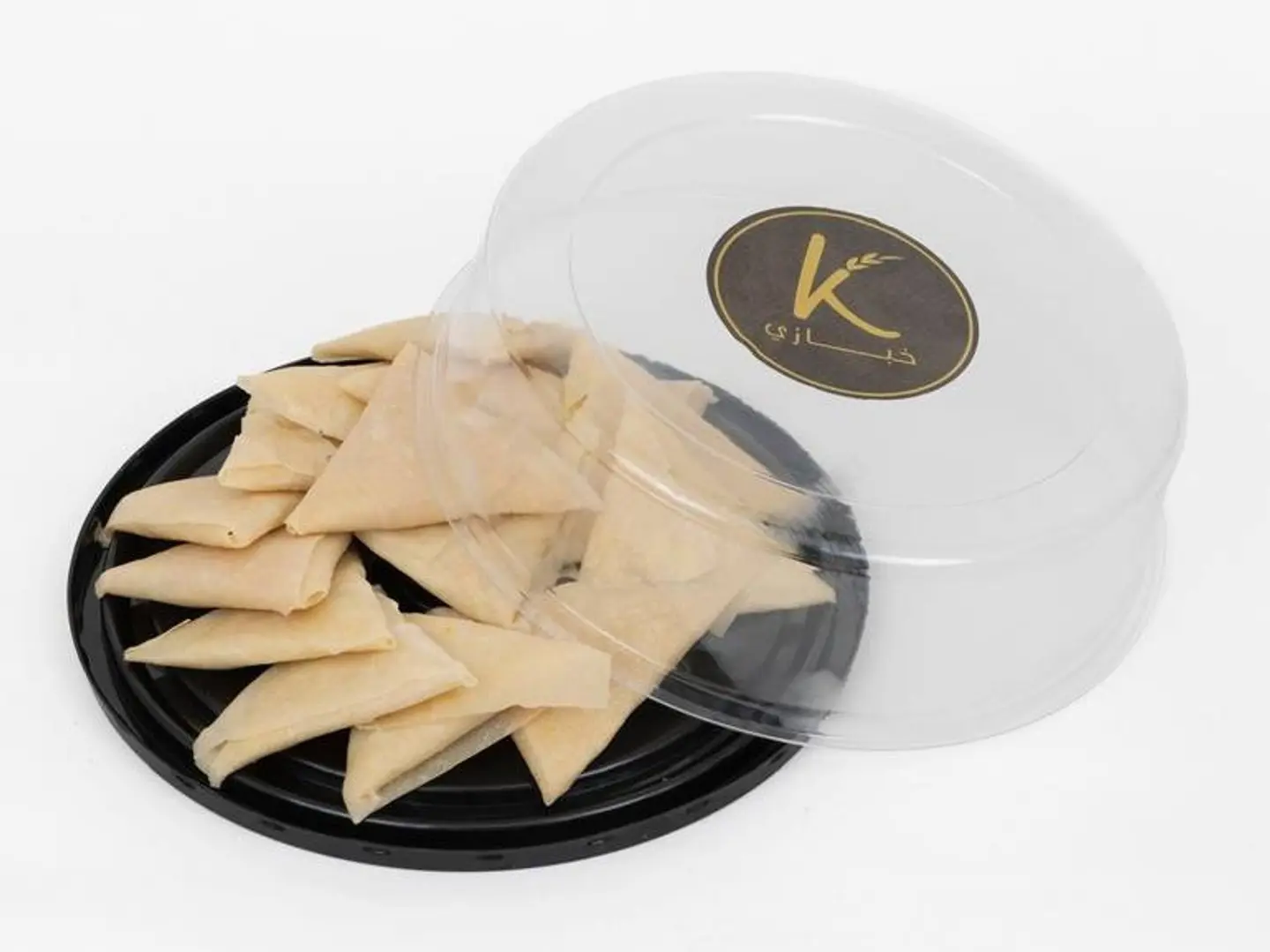 سمبوسة ابيض مفرزنة لحم