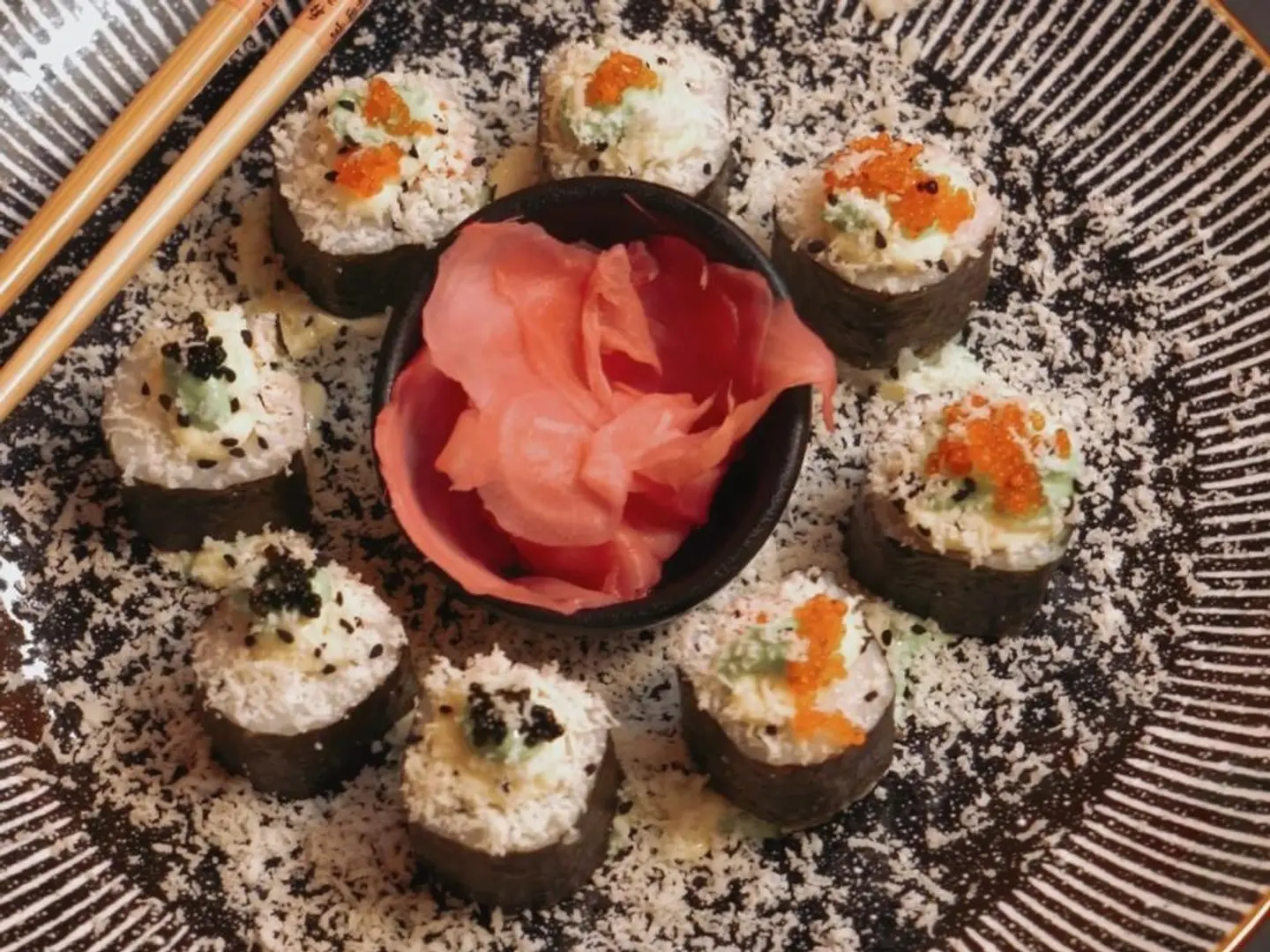 سوشي مقلي 4 قطع