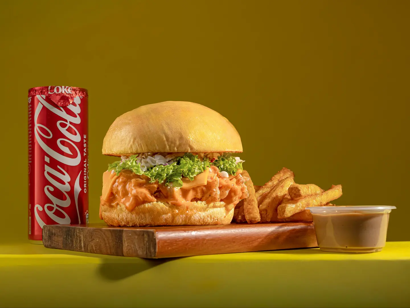 Maple Sriracha Chicken Burger Meal