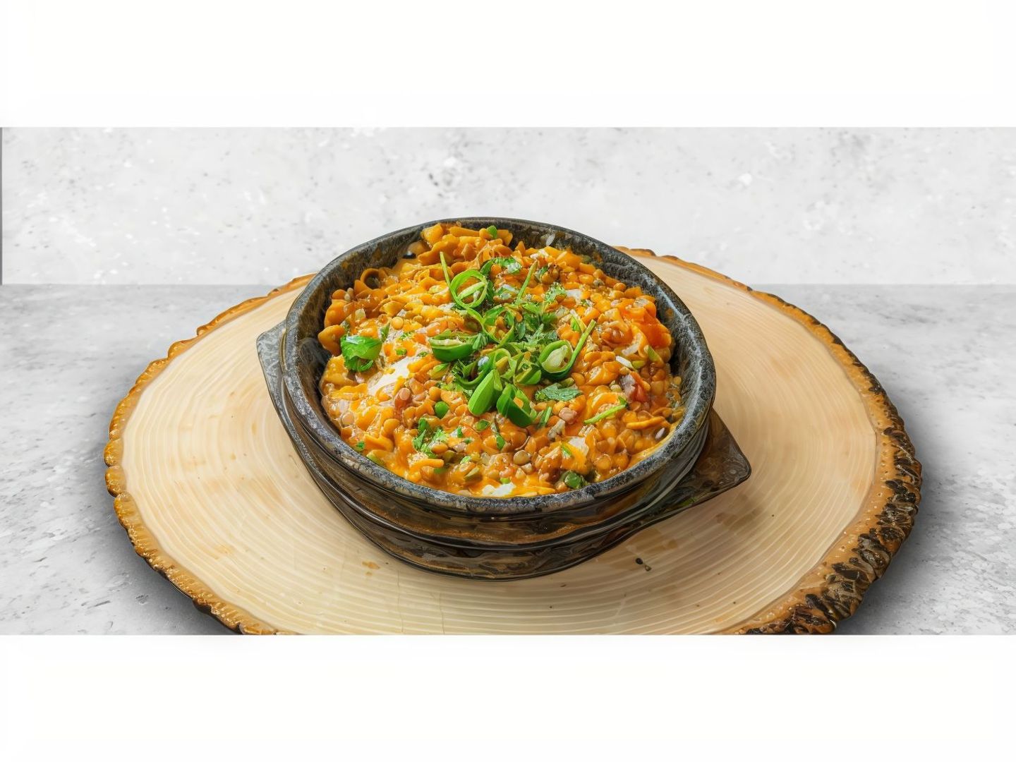 Lentils With Eggs