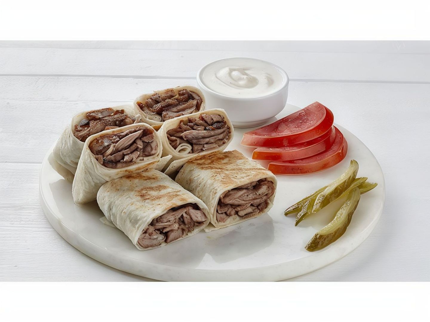 8 Pieces Arabic Shawarma