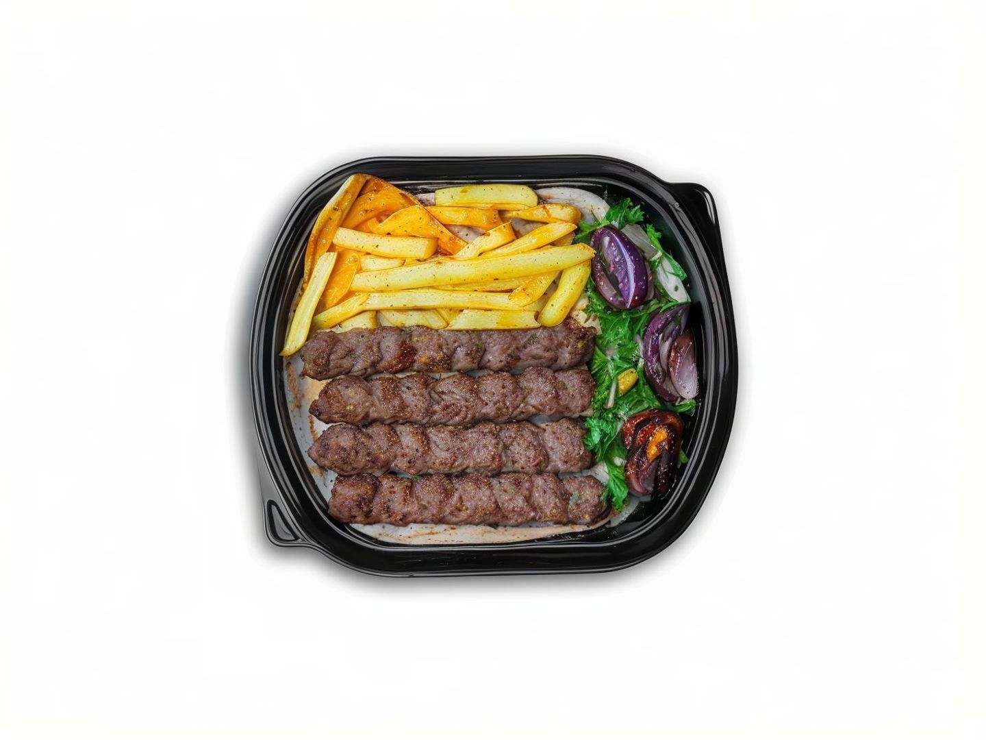 كـباب لــحم وسط