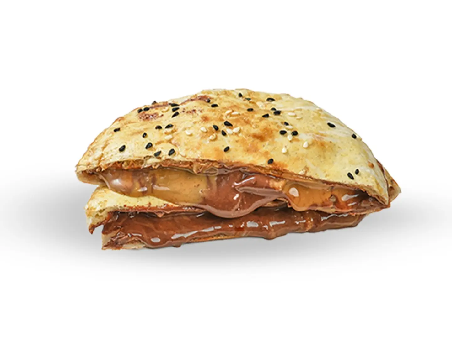 فطيرة نوتيلا و فول سوداني