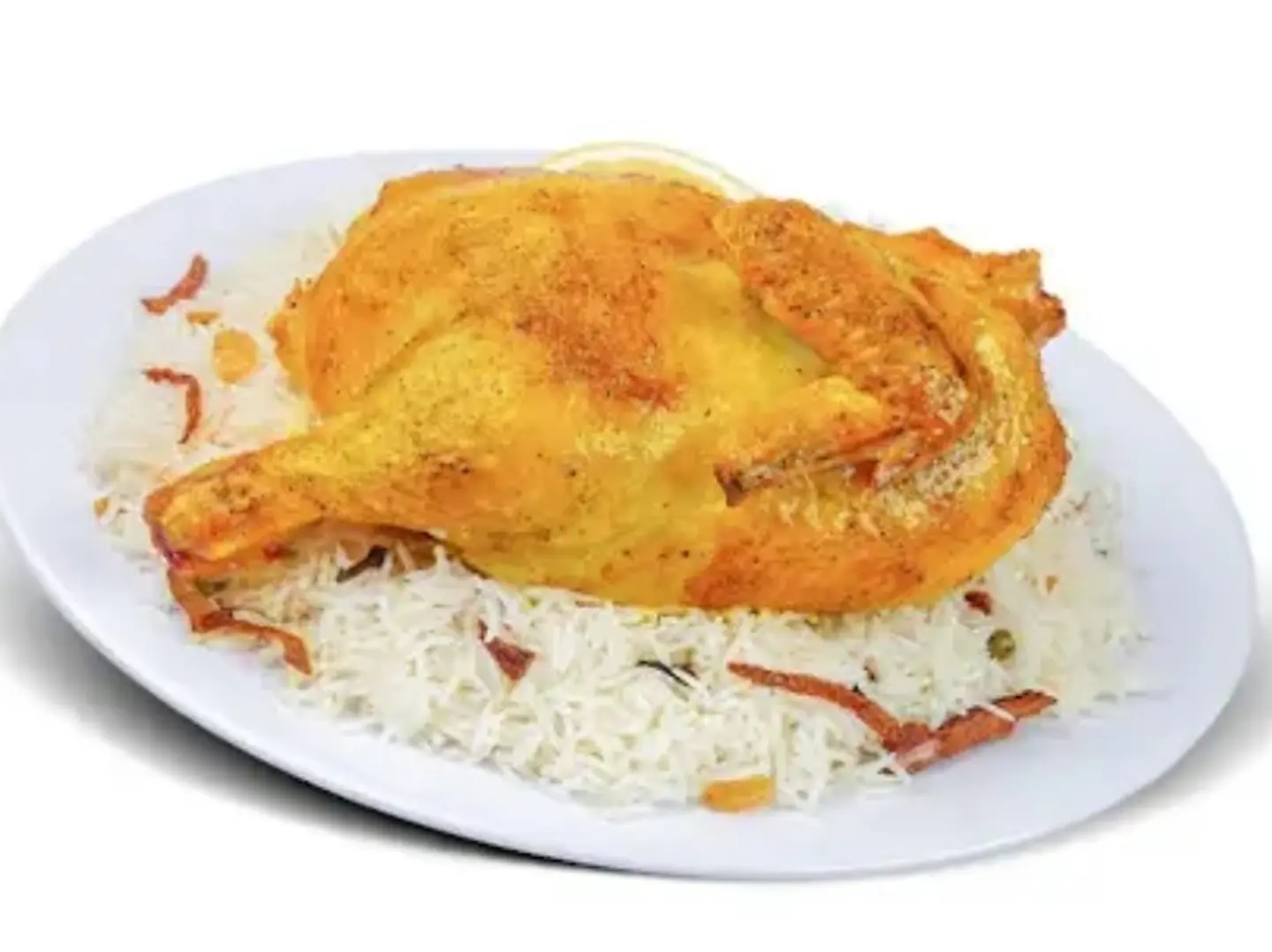 Half A Mandi Chicken With Rice