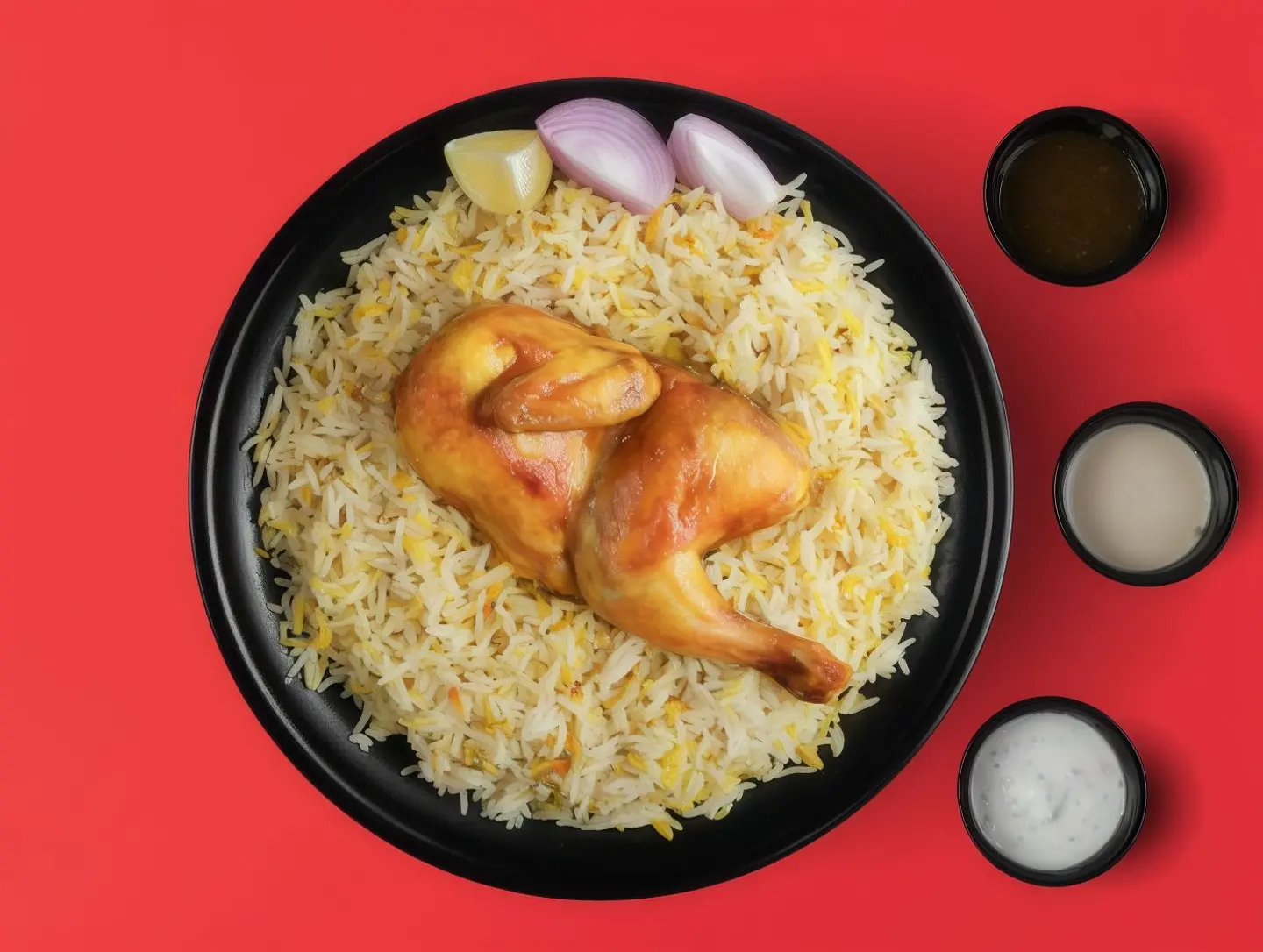 Half A Mandi With Rice
