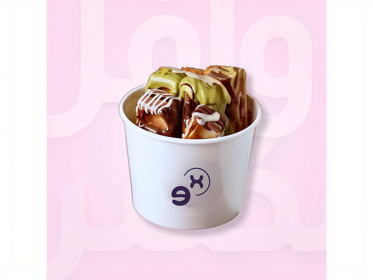 Waffle Cup Mix