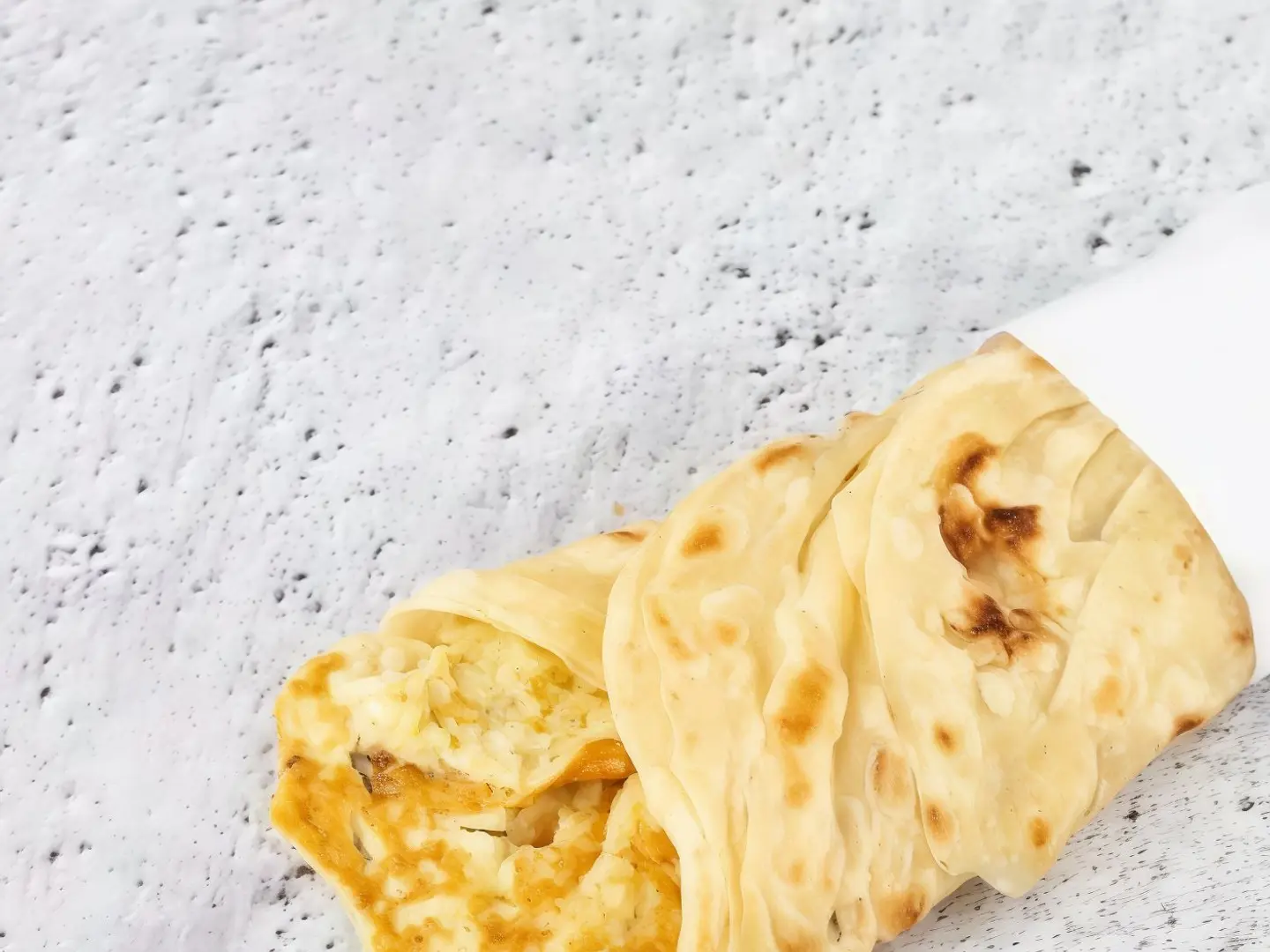 Chapati Eeg Cheese
