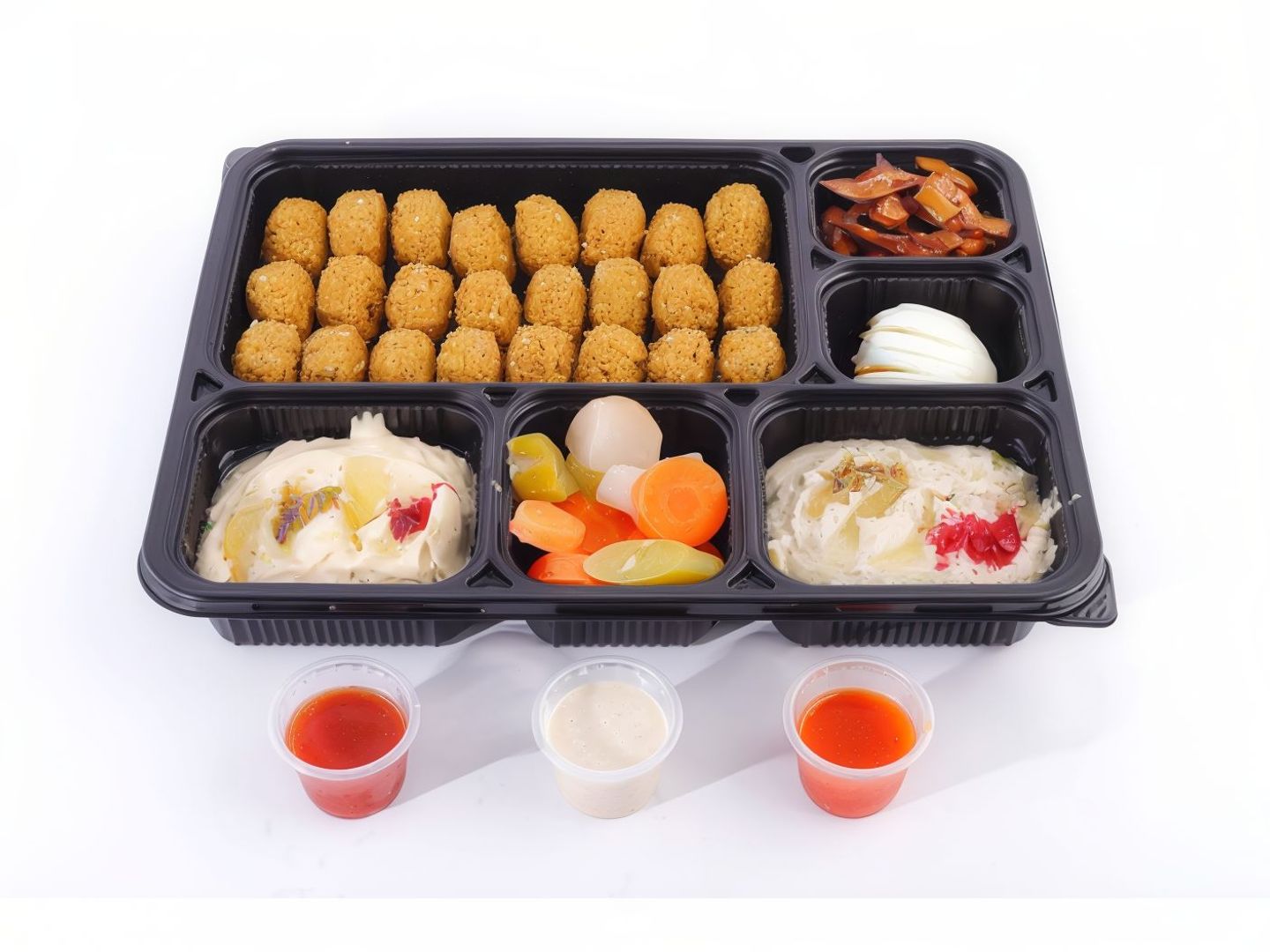 Large Mixed Ammar's Falafel Plate