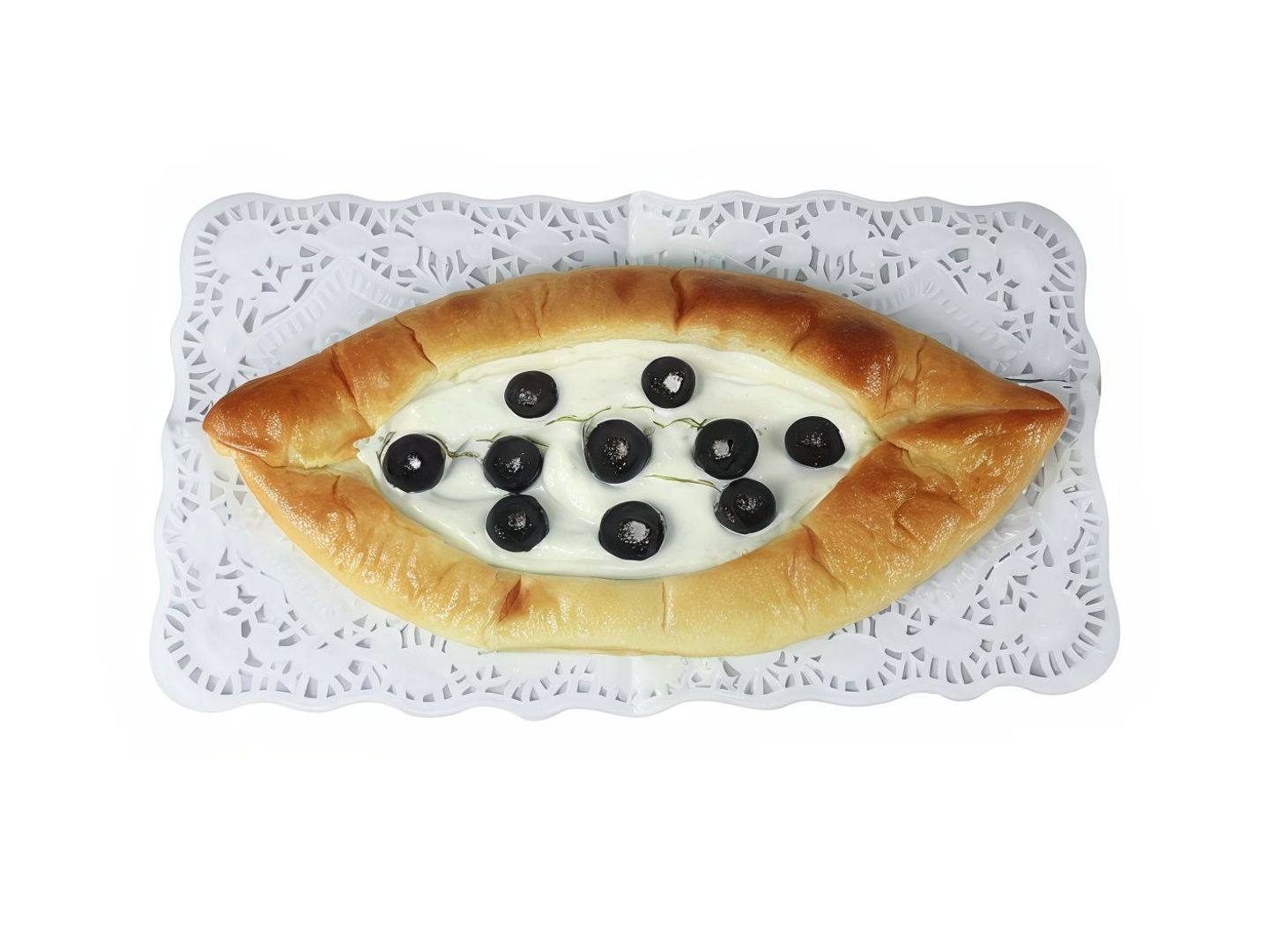 Labneh Pastry With Olives
