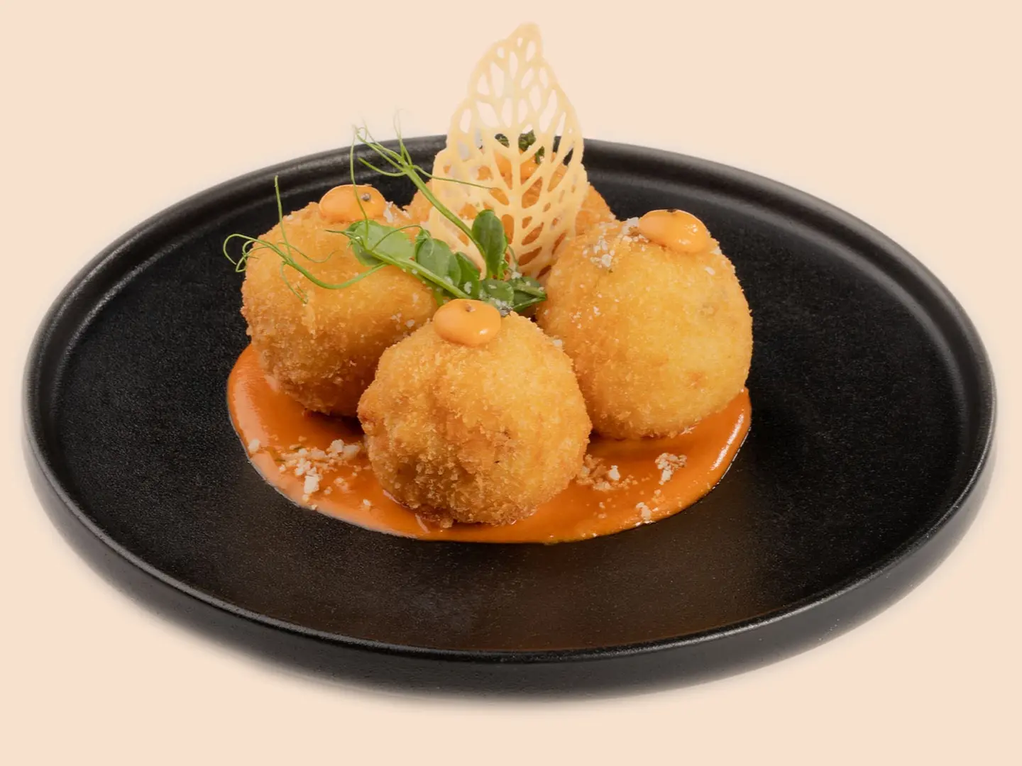 Mac N Brisket Croquette