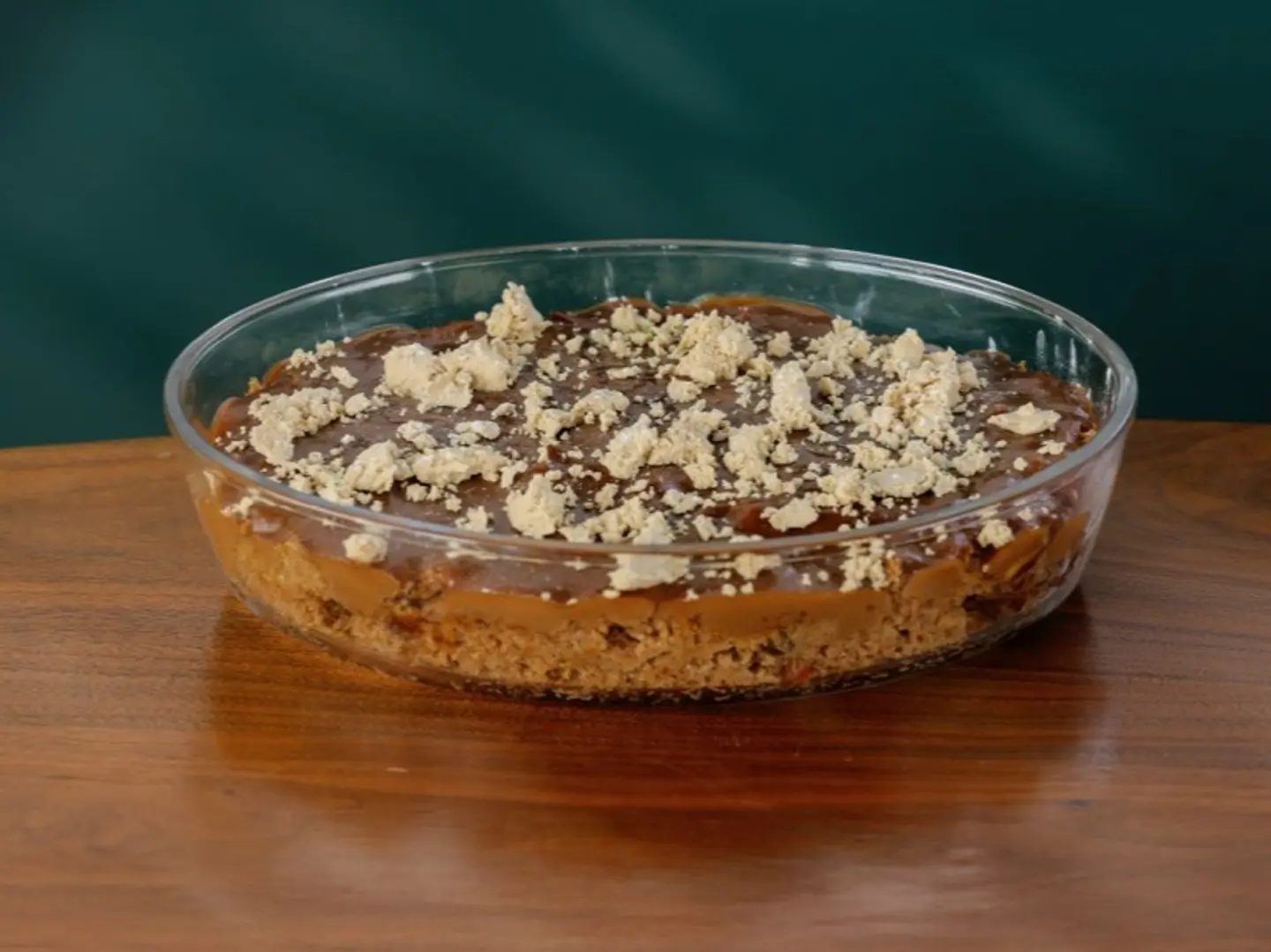 Tahini & Dates Pudding