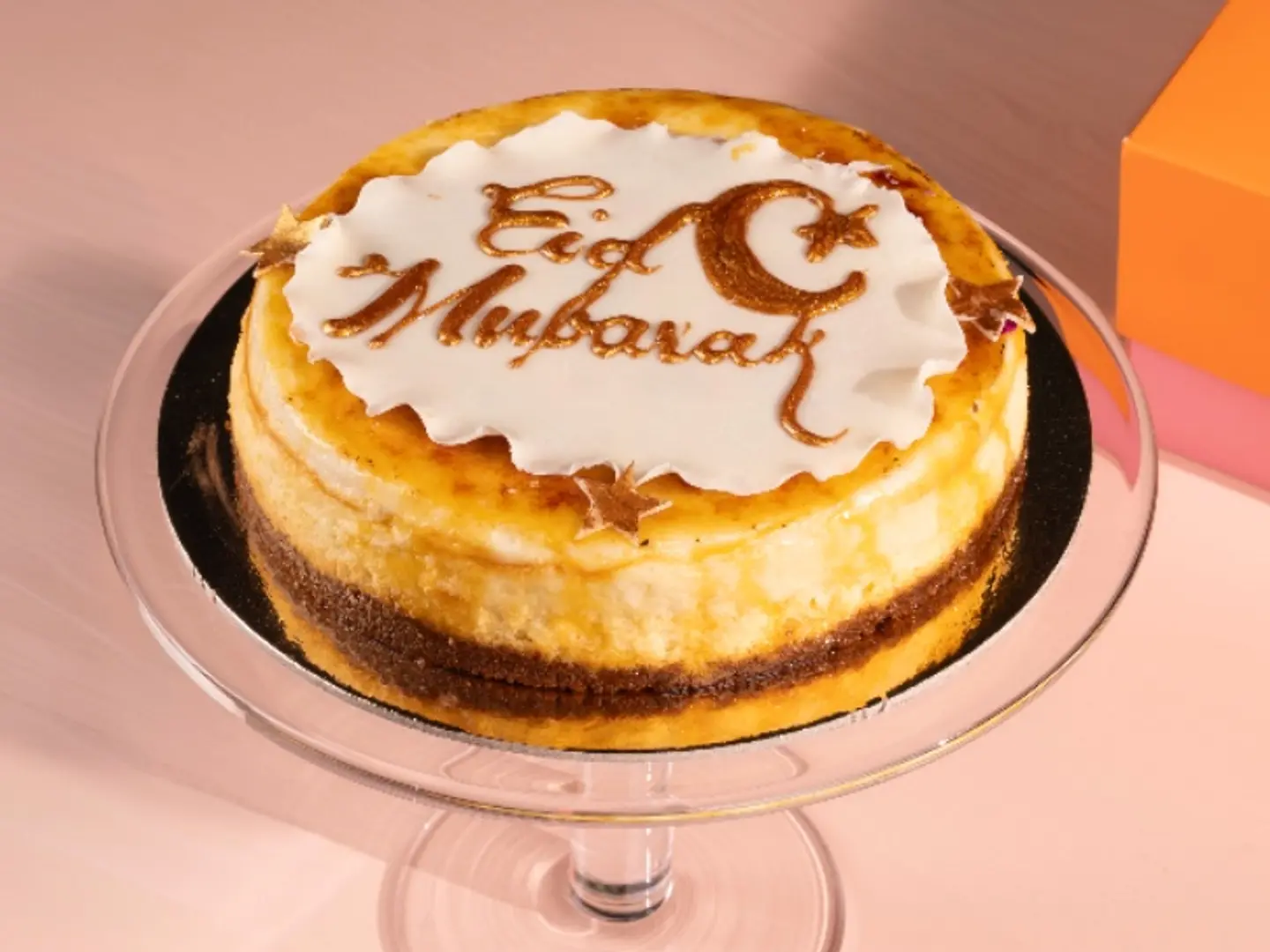 Cream Brulee Cheese Cake