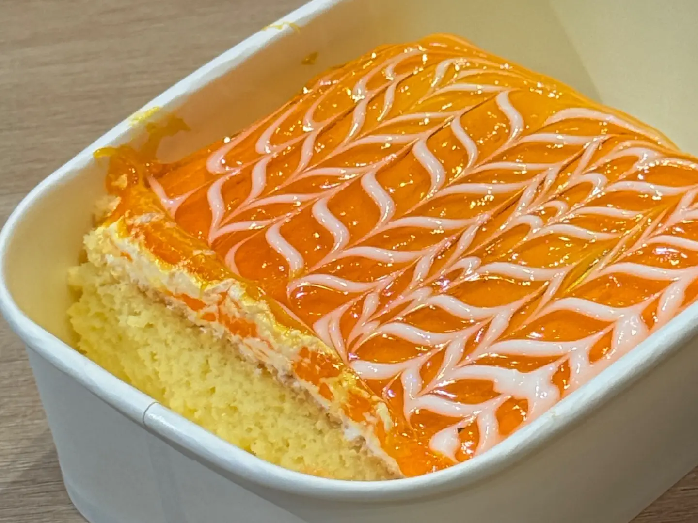 كيك حليب المانجو