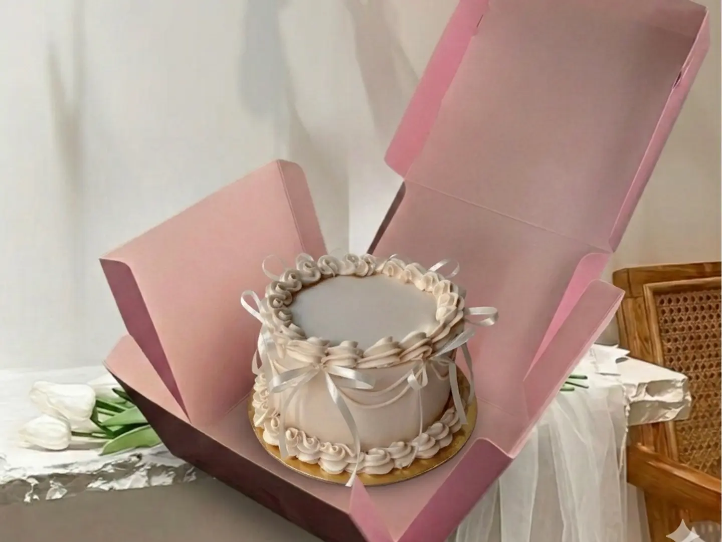 Chocolate Brownie Lunch Cake