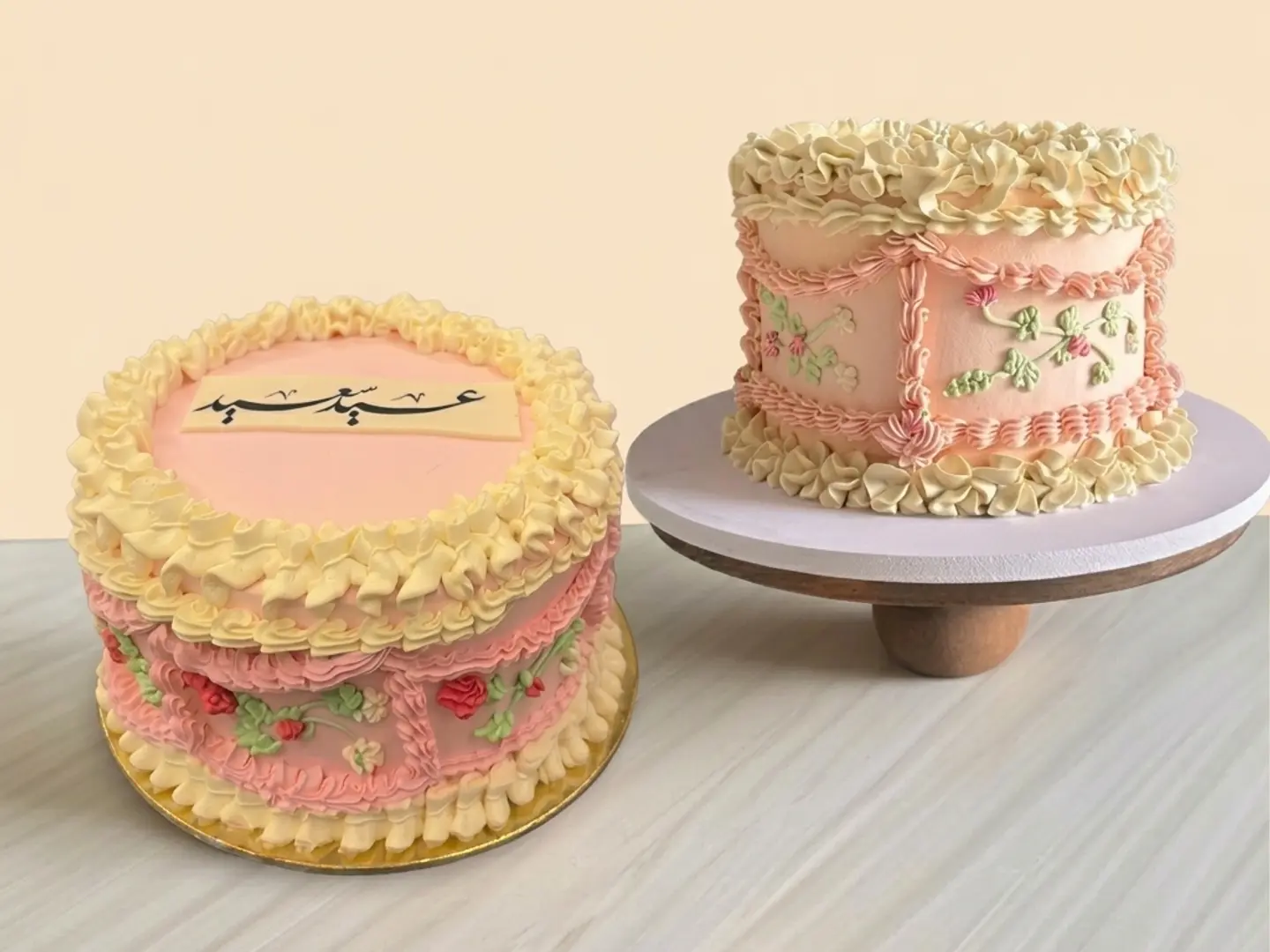 Eid Rose Cake Chocolate