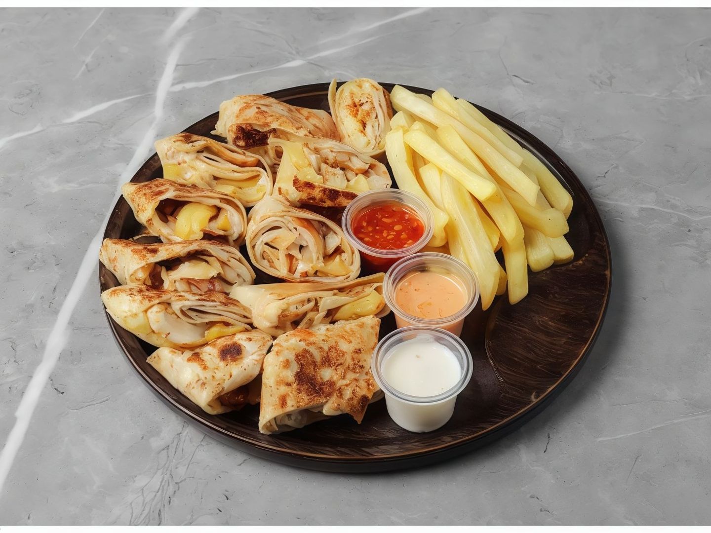 Plain Double Arabic Dish