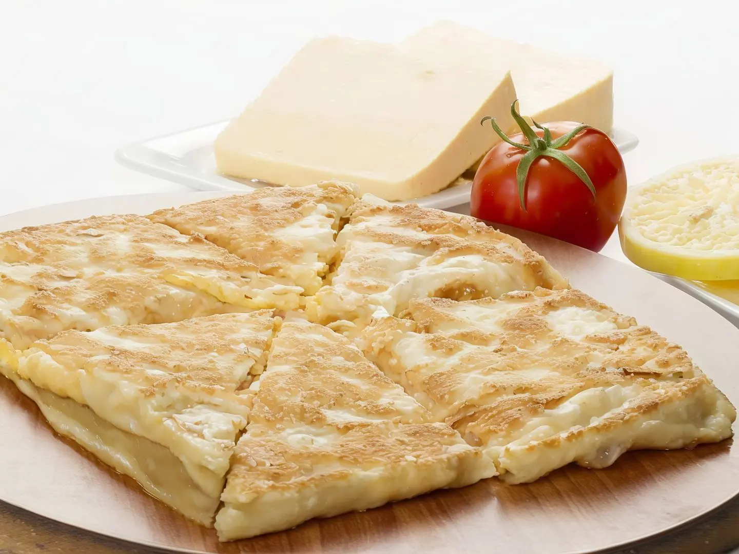 Cheddar And Tomato Pie