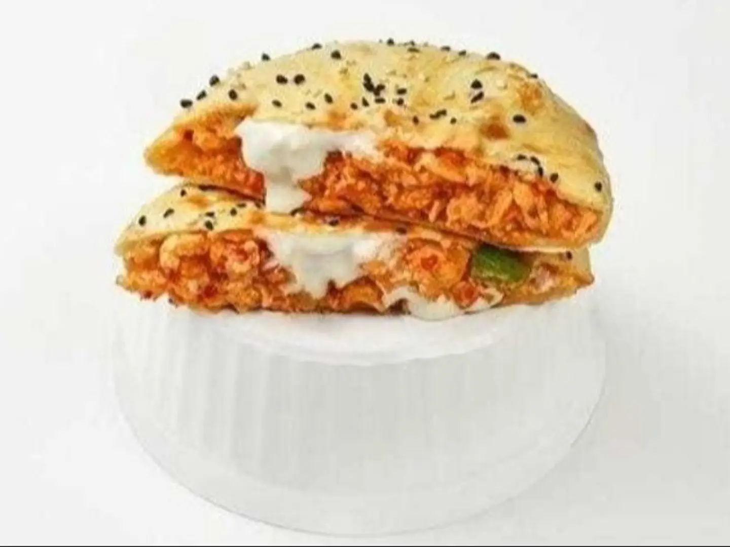 مدور دجاج جبن