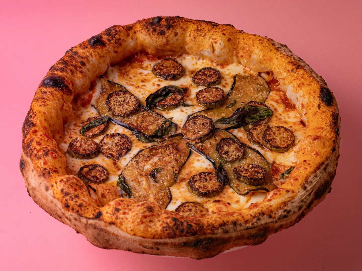 بيتزا خضار كبير