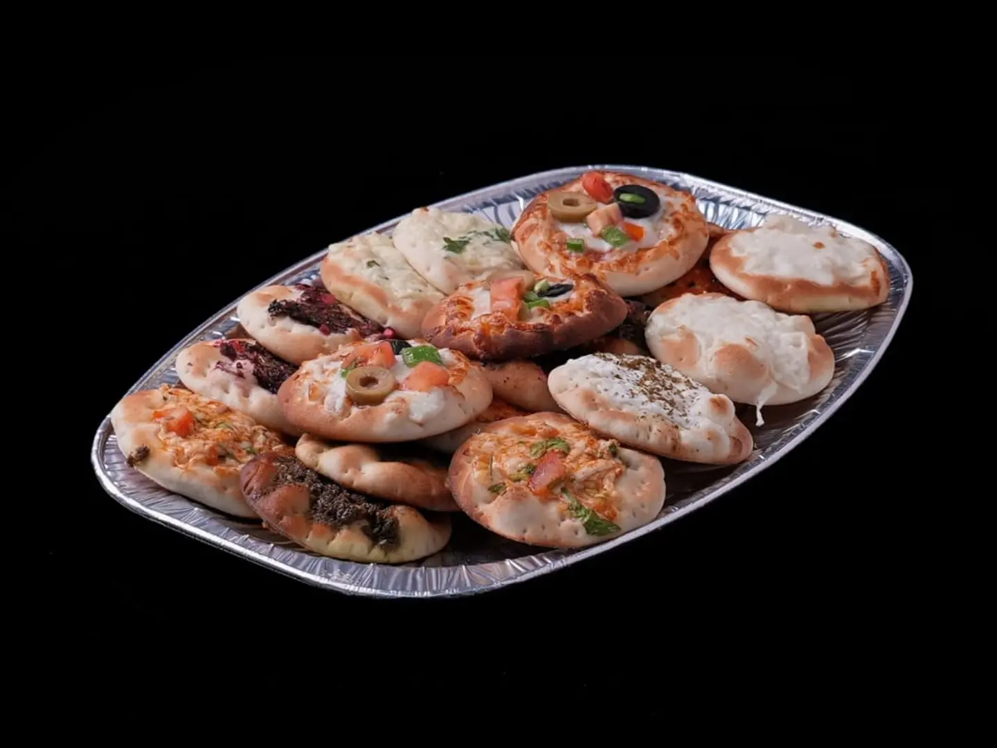 صحن معجنات مشكل 10حبة