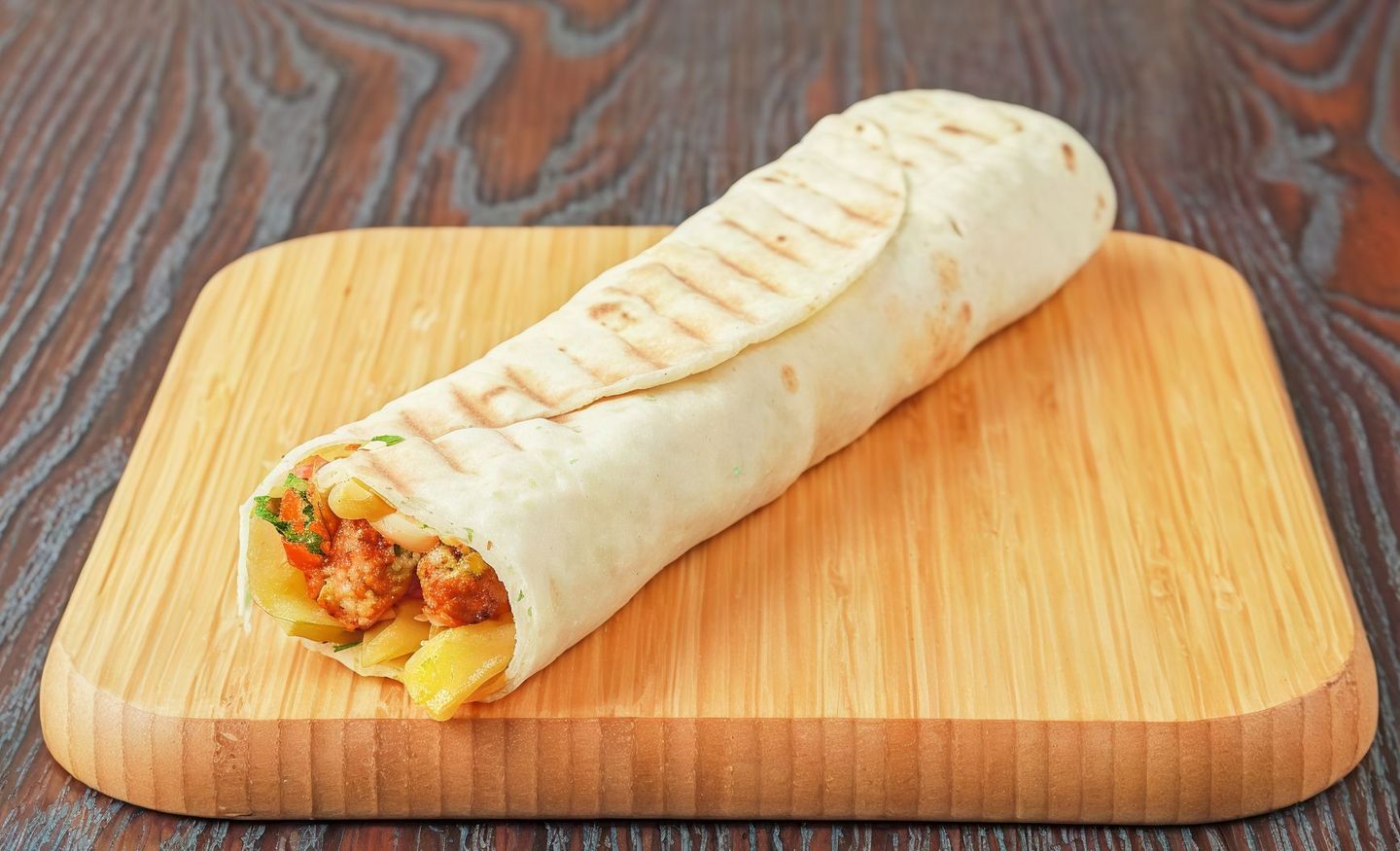 Falafel Saj Sandwich